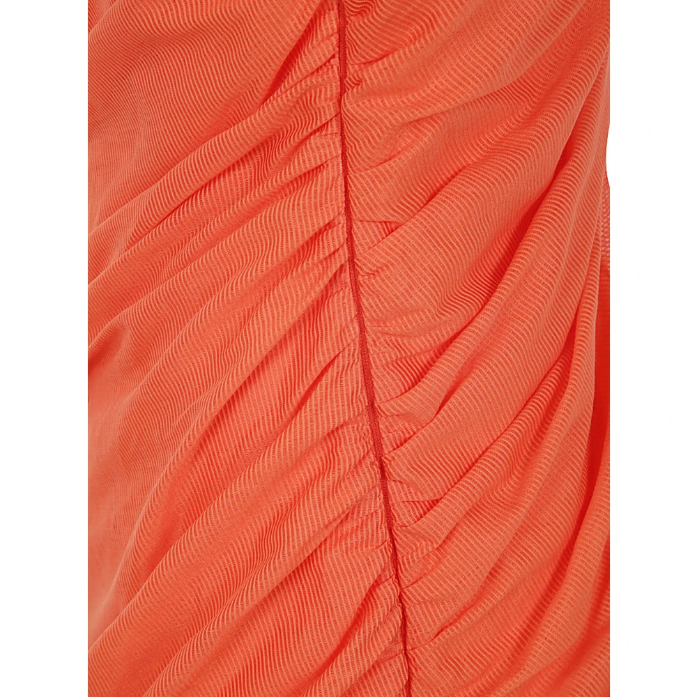 Issey Miyake Midi Dresses Orange Dames