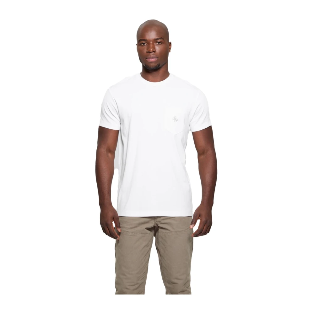 Guess - Tops > T-Shirts - White - Guess - Modalova