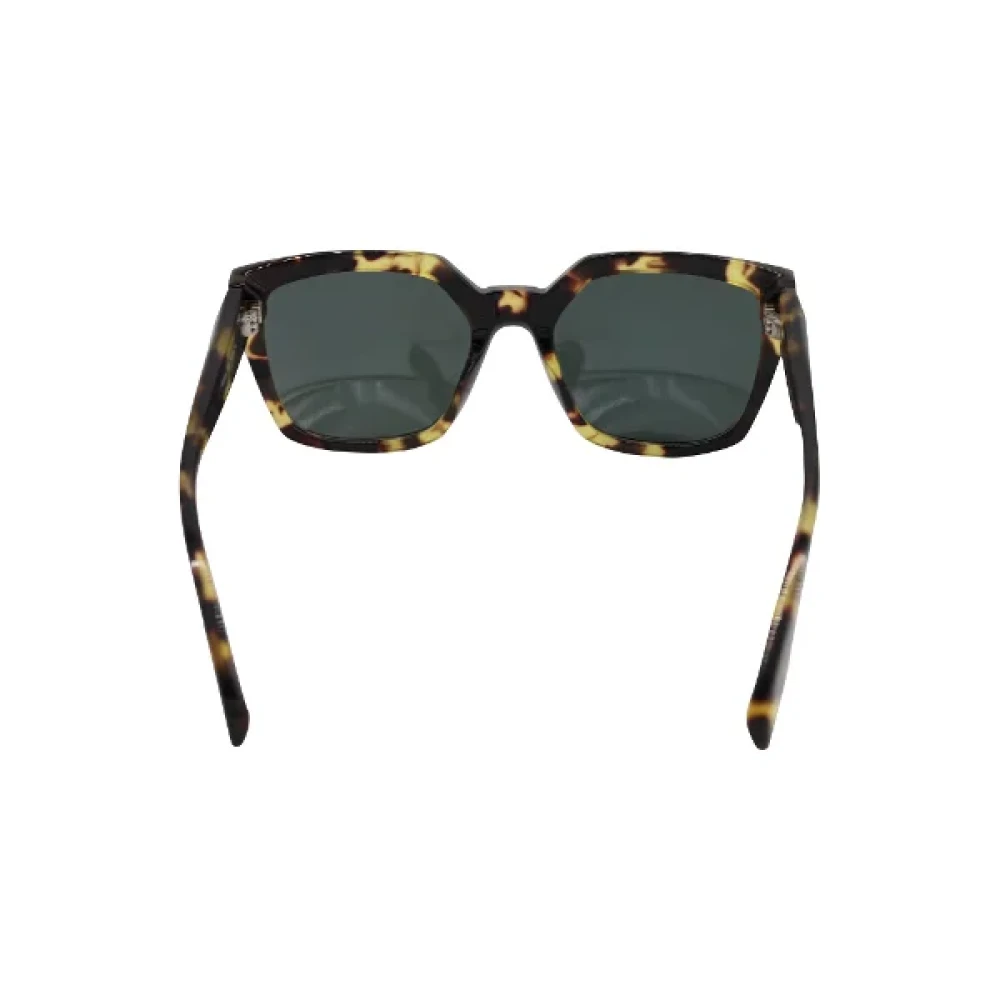 Alexander McQueen Pre-owned Acetate sunglasses Multicolor Dames