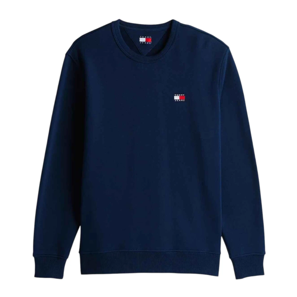 Tommy Jeans Men's Blue Tjm Reg Badge Crew - Sweatshirts - Xl - Sweatshirts & Hoodies