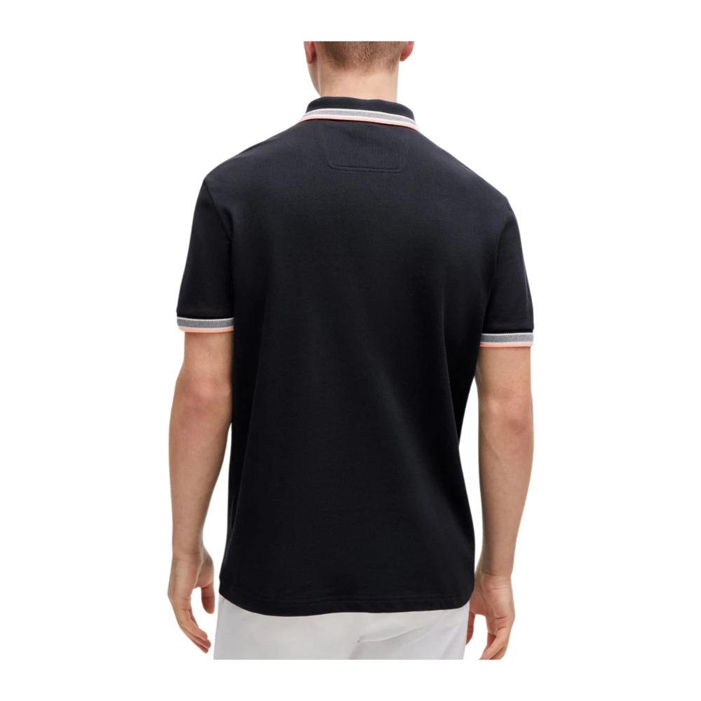 Boss Paddy 10241663 01 Polo Shirt Black Heren