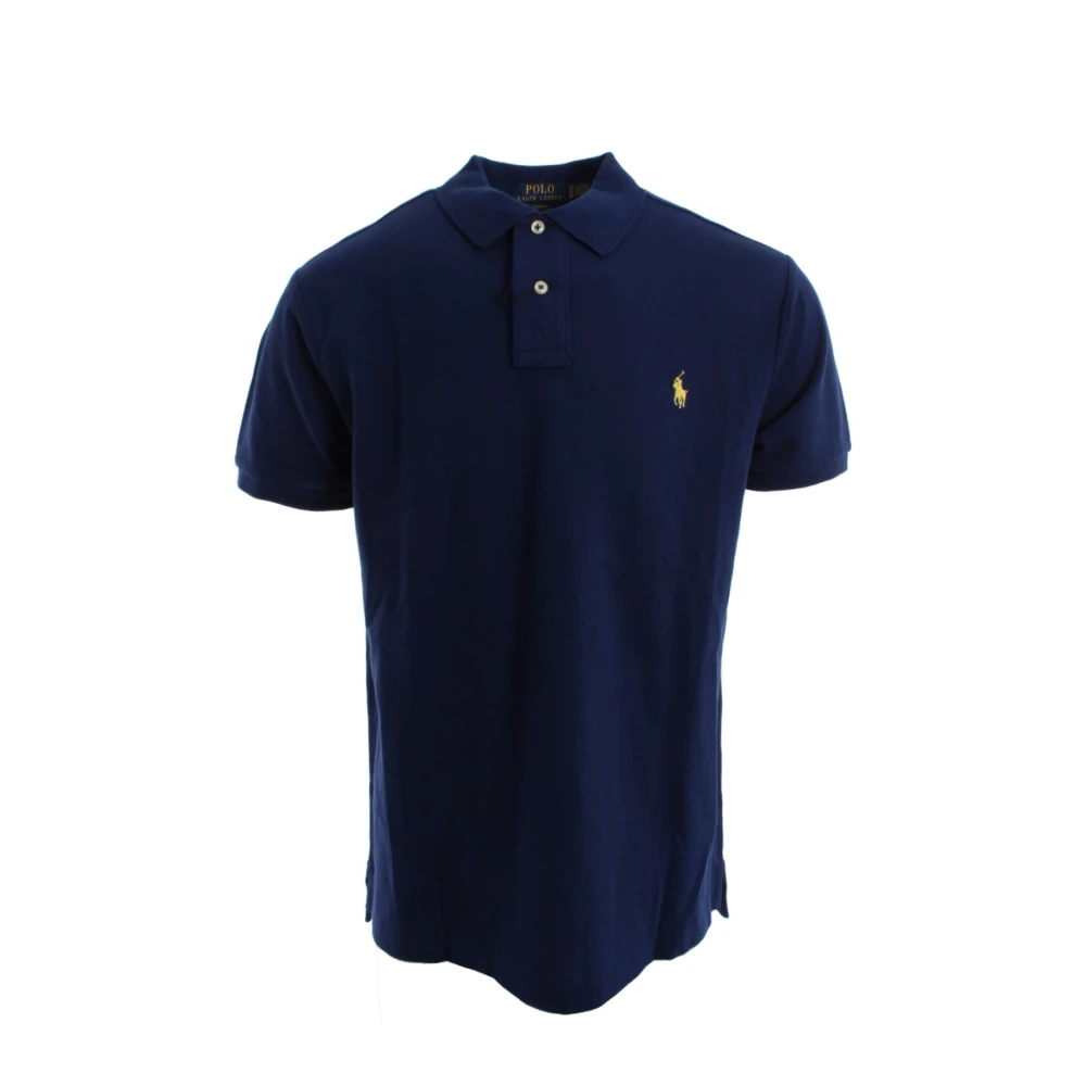 Ralph Lauren Blå Slim Fit Polo