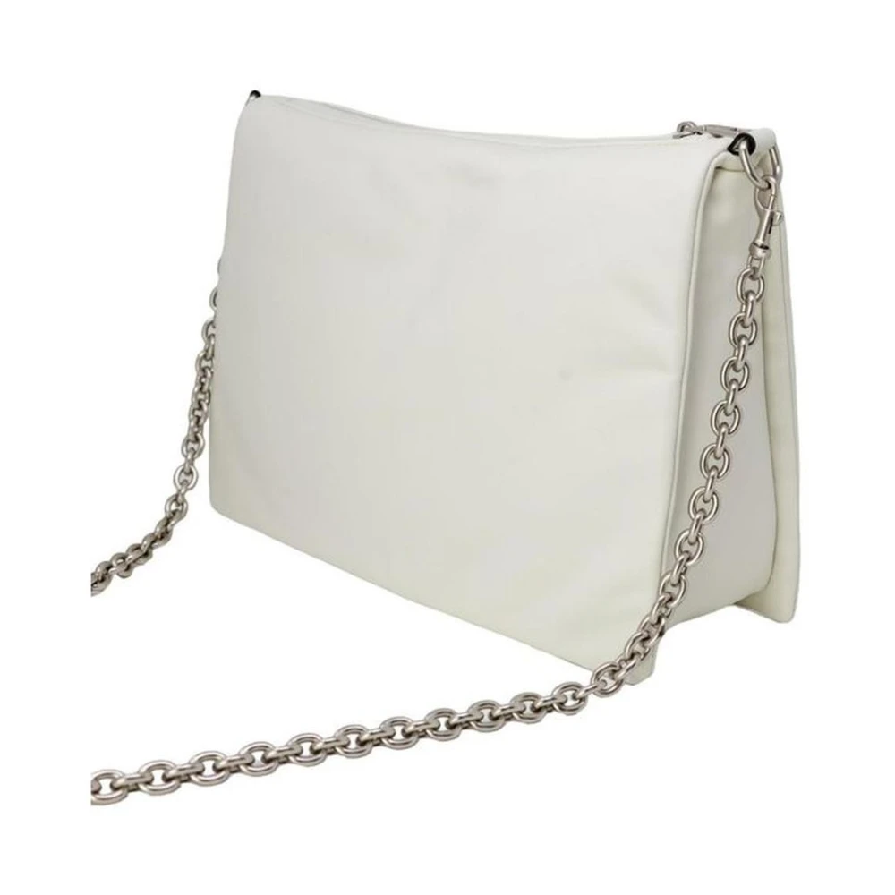 Calvin Klein Polyester handtas met polyurethaandetails Beige Dames