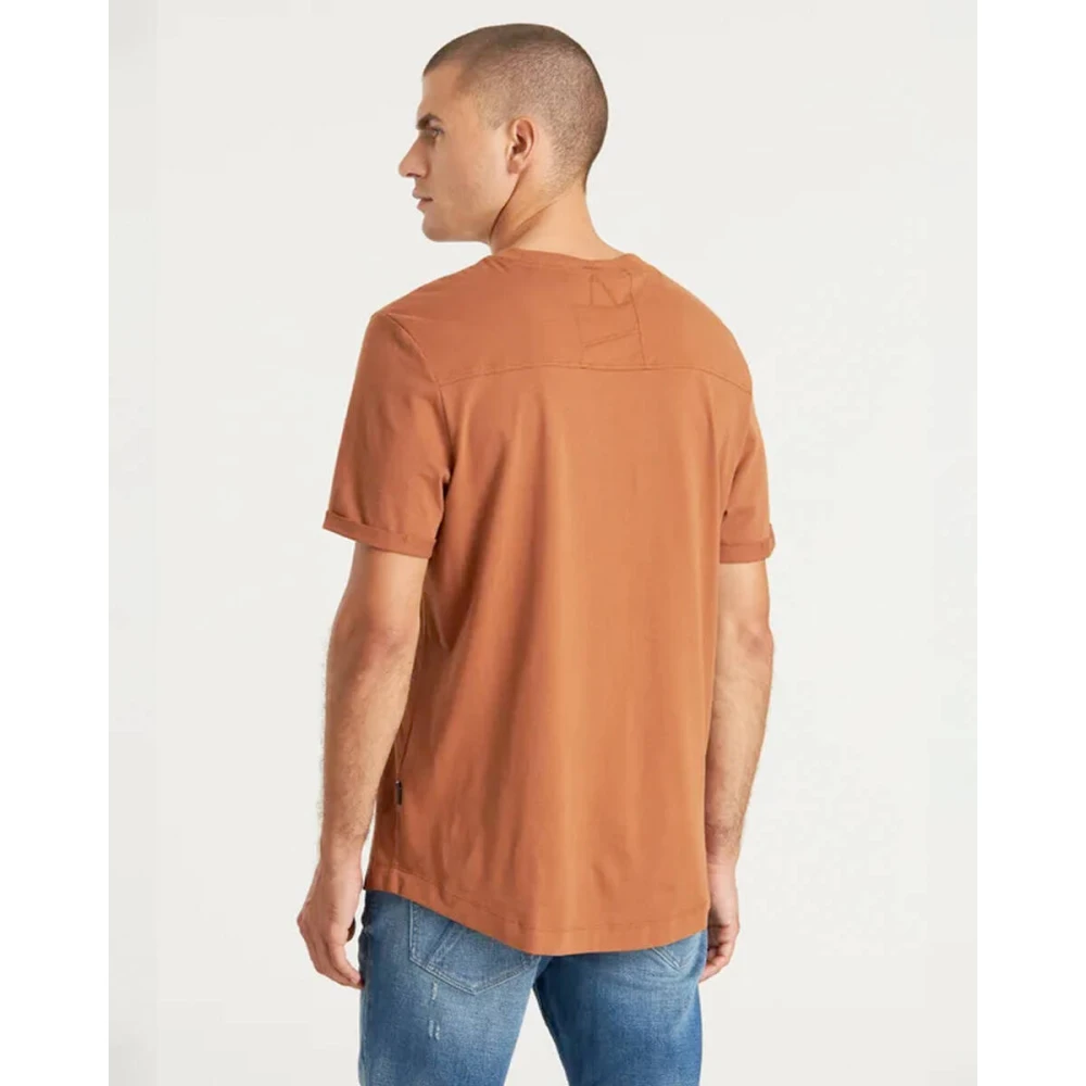 Chasin Korte Mouw T-shirt Brody Brown Heren