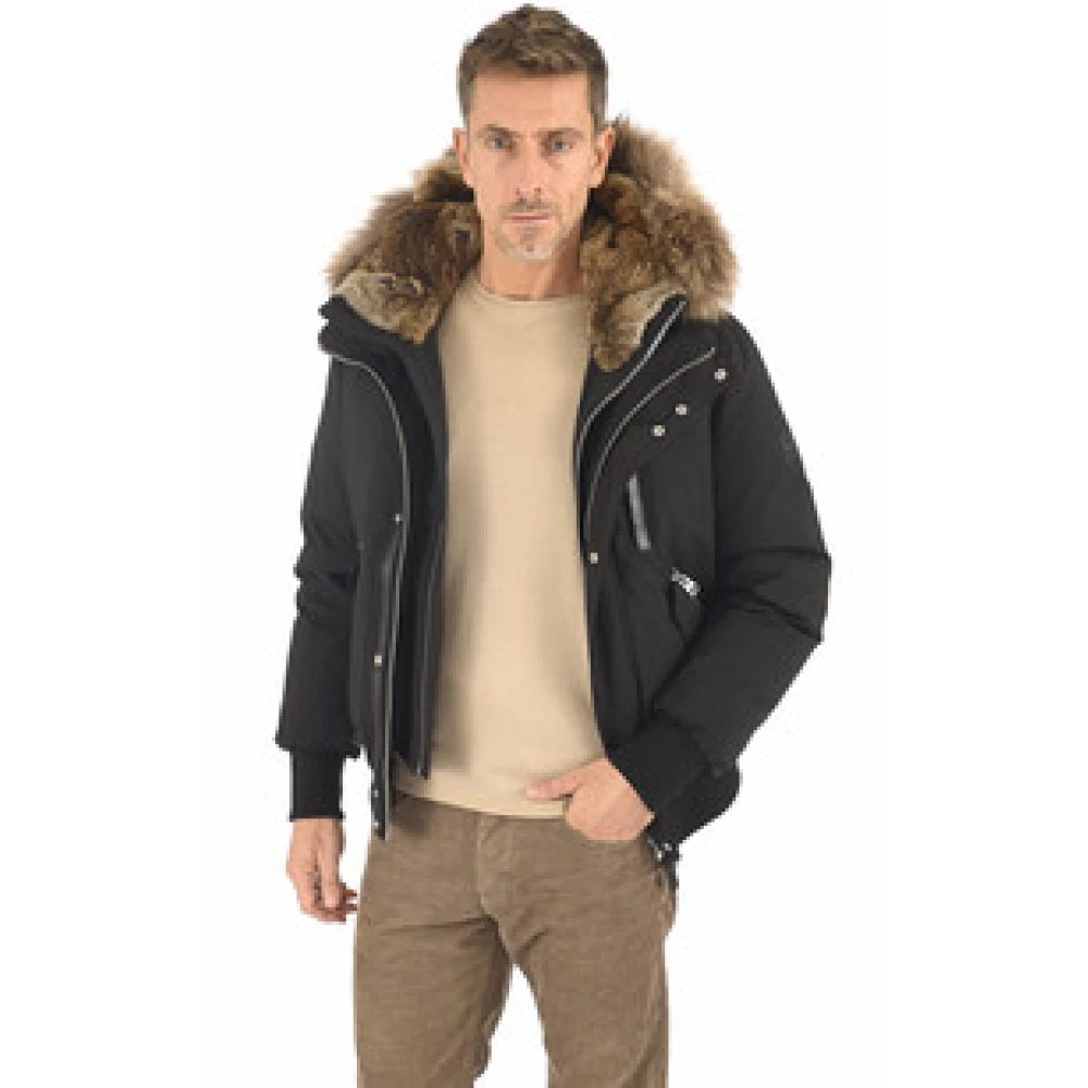 Mackage Zwarte Parka Dixon Black Heren