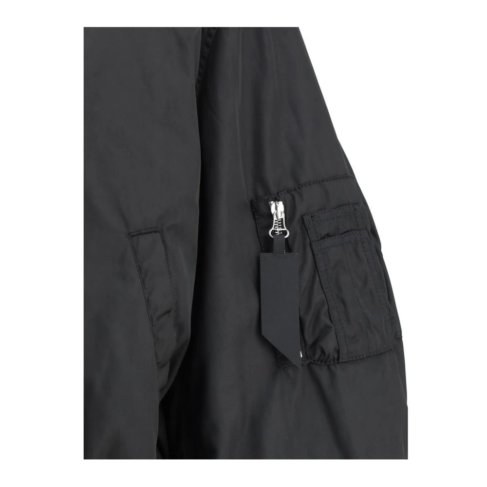 The Attico Bomberjack met Ribboord en Rits Black Dames