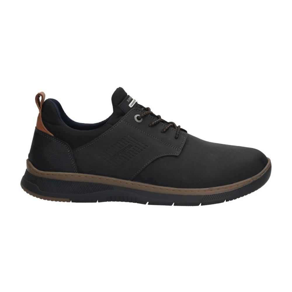 Salamander Zwarte Sneakers voor Mannen Heren Schoenen