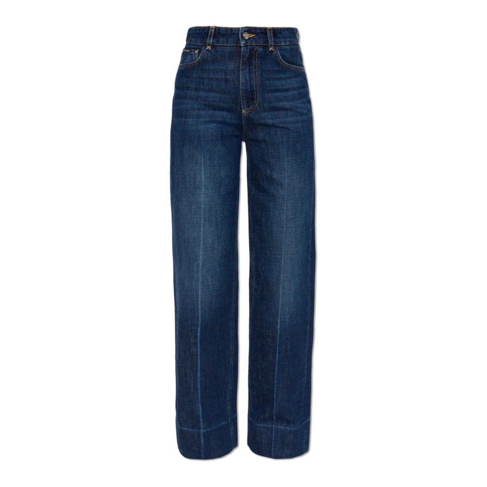 Dolce & Gabbana Jeans met uitlopende pijpen Blue Dames