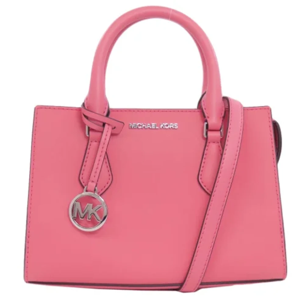 Michael Kors Pre-owned Fabric handbags Pink Dames