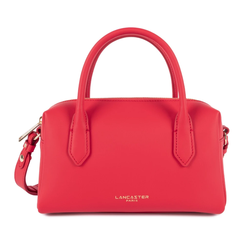 Lancaster Red Handbags, Female, One Size, Donna Cube Zipped Trotter Bag