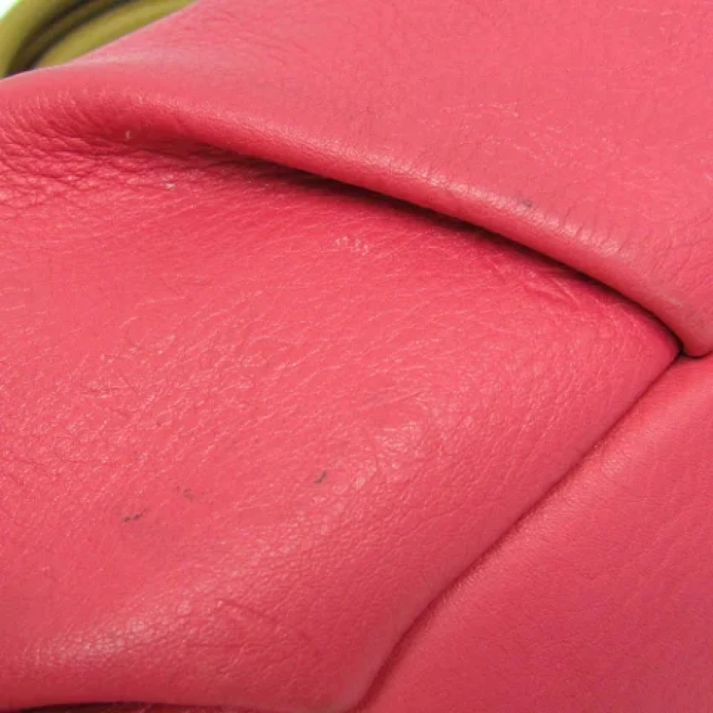 MCM Pre-owned Leather shoulder-bags Pink Dames
