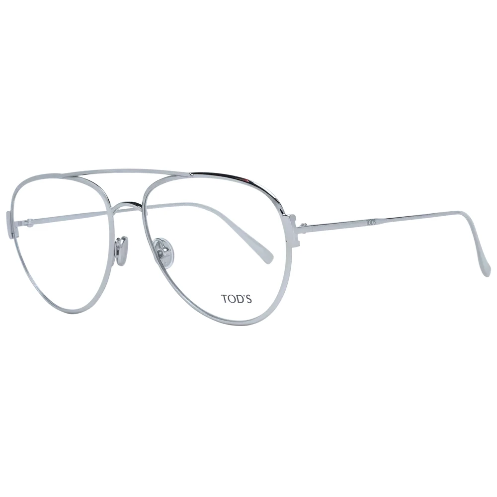 Tod's Unisex Silver Aviator Women's Optical Frames