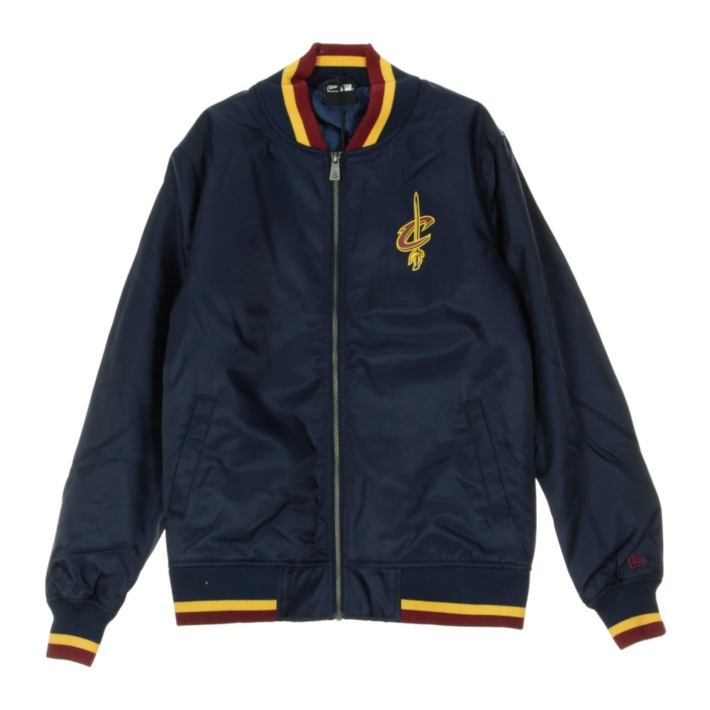New era NBA Team Apparel Bomber Jacket Blue Heren
