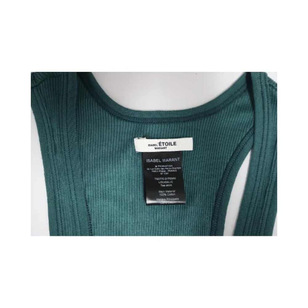 Isabel Marant Pre-owned Cotton tops Green Dames