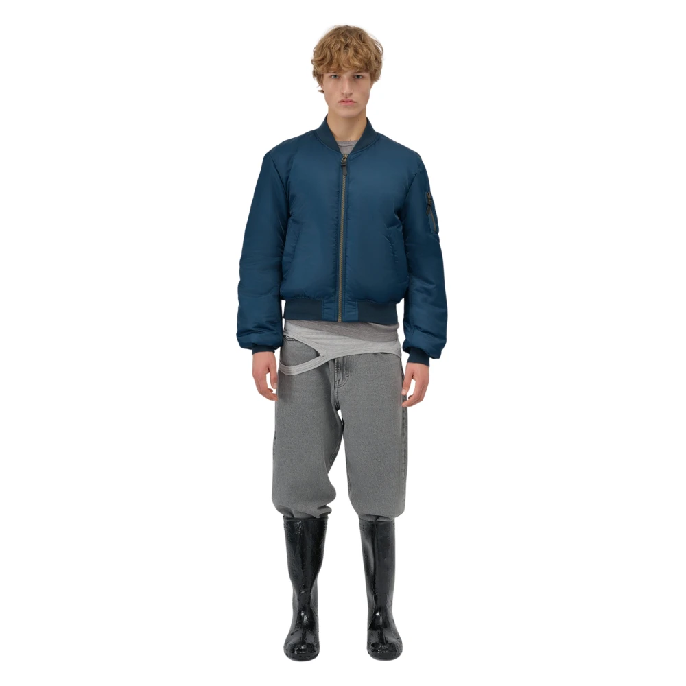 Bacon M Bomber Twill Avio Blue Heren