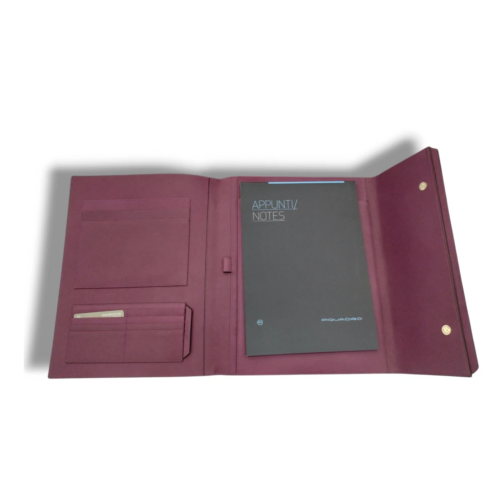 Piquadro Documentenhouder Purple Unisex
