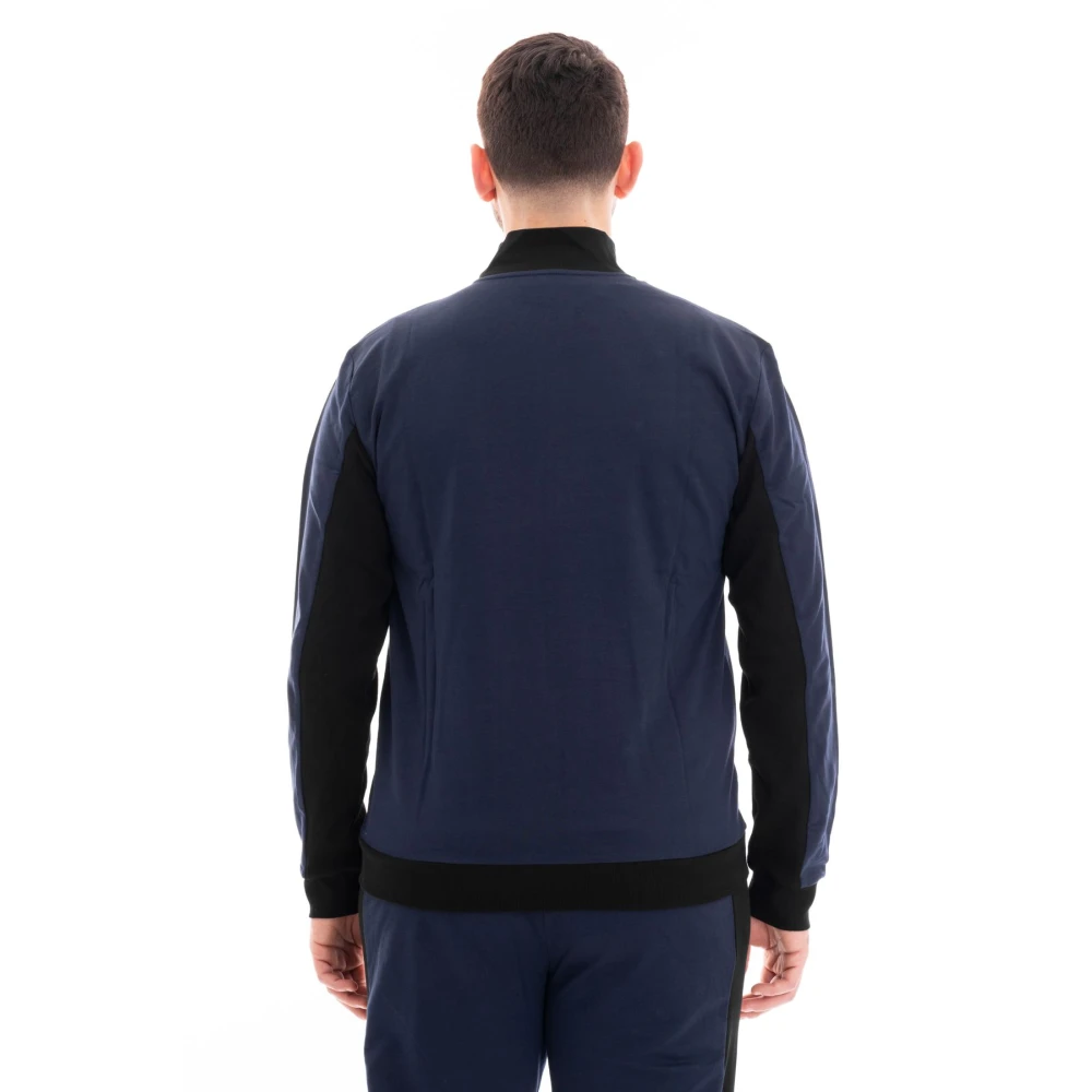 Emporio Armani EA7 Heren Tracksuit Blue Heren