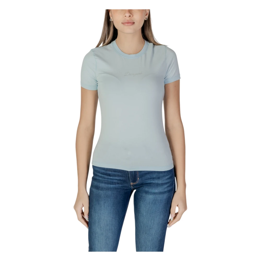 Desigual - Tops > T-Shirts - Blue - Desigual - Modalova