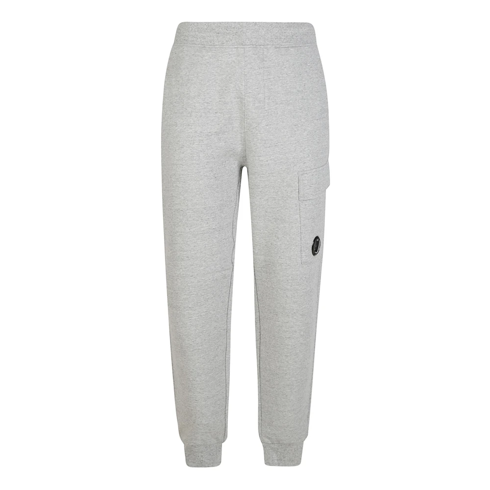 C.p. Company Men's Gray Sweatpants, M, Cotton Joggers