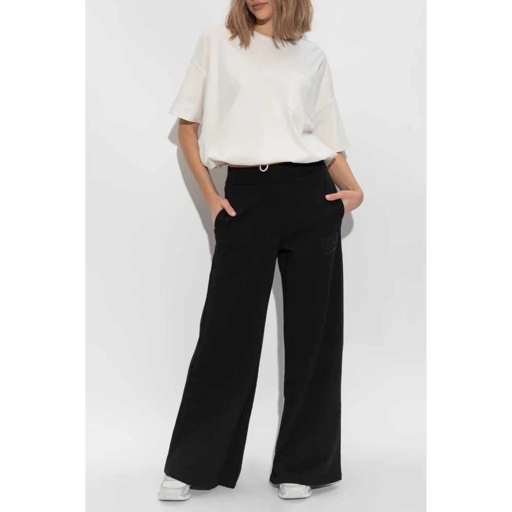 Emporio Armani EA7 Sweatpants uit de collectie Black Dames