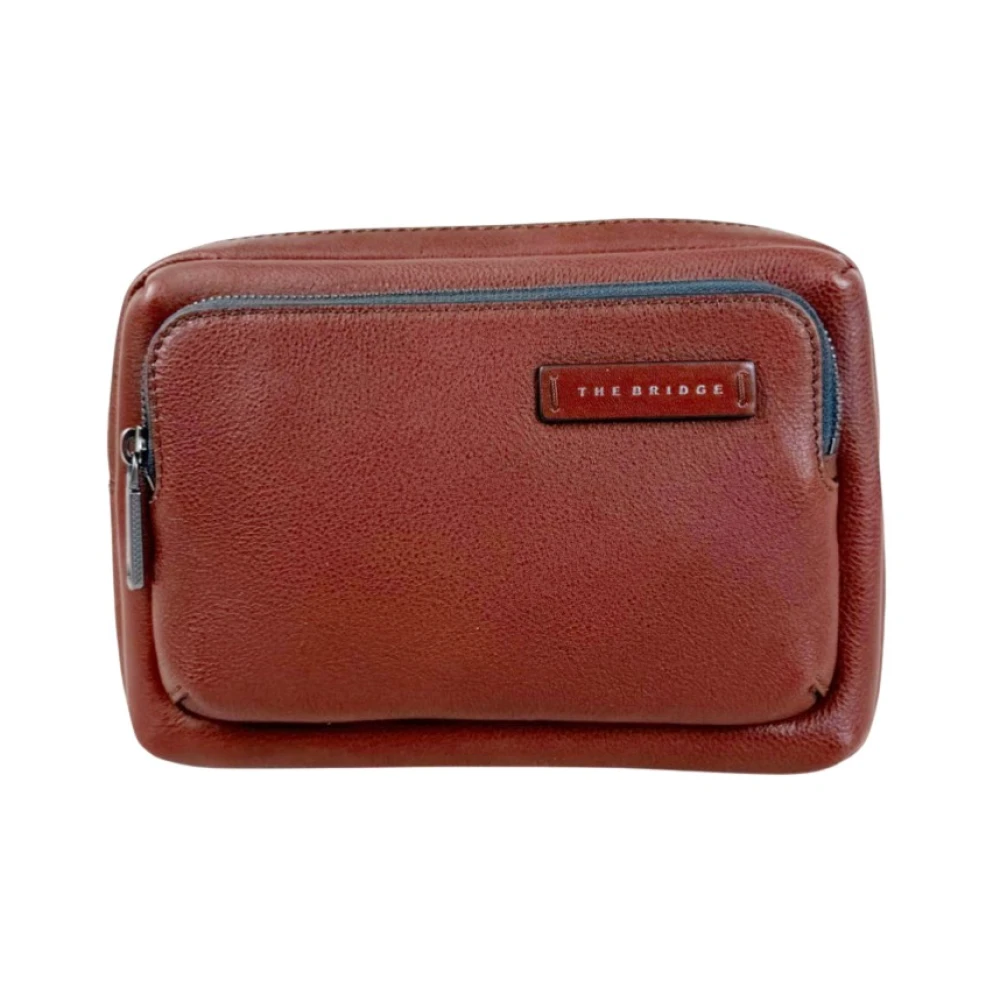 The Bridge Mannelijk Bruin Tassen, Heren, One Size, Leer, Ludovico Pouch