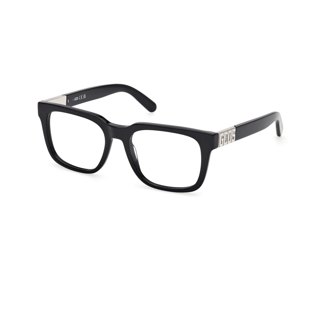 Gcds Black Glasses, Unisex, 53 Mm, Stylish Eyeglasses In Color