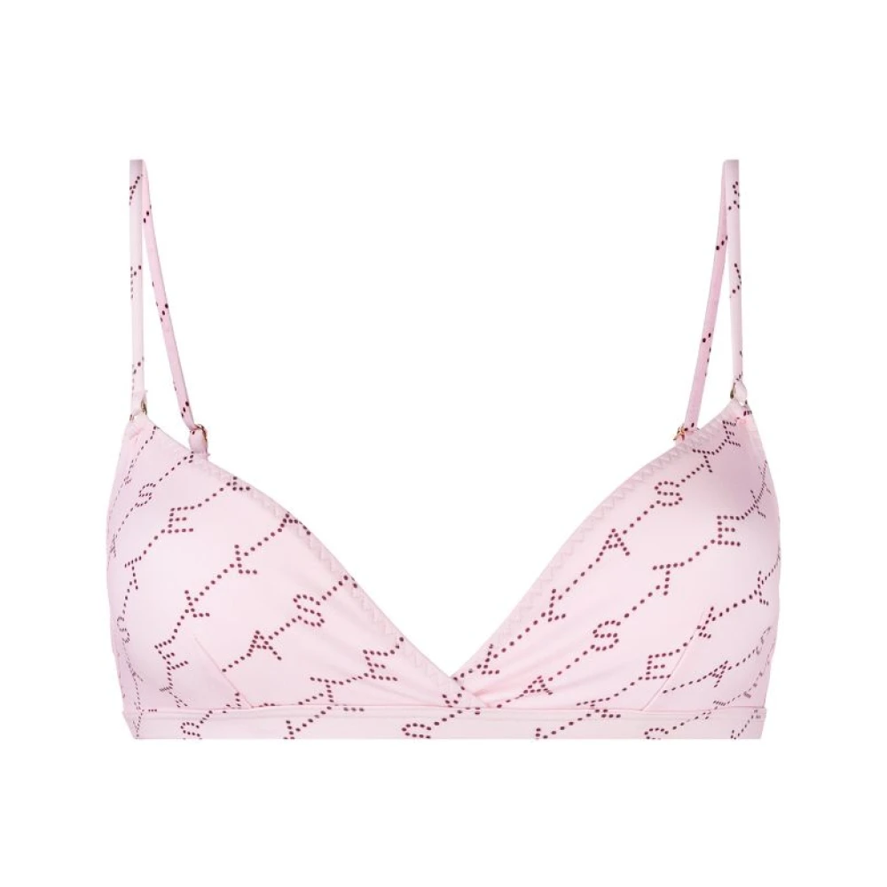 Stella Mccartney Roze Driehoek Bh van Textiel Pink Dames