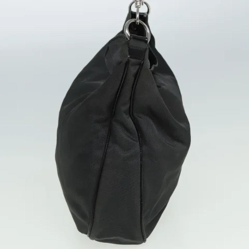 Gucci Vintage Pre-owned Nylon gucci-bags Gray Dames