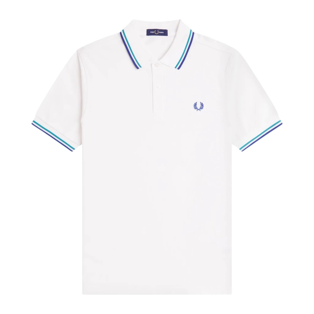 Fred Perry Men's White Polo Shirts, L, M3600 Polo