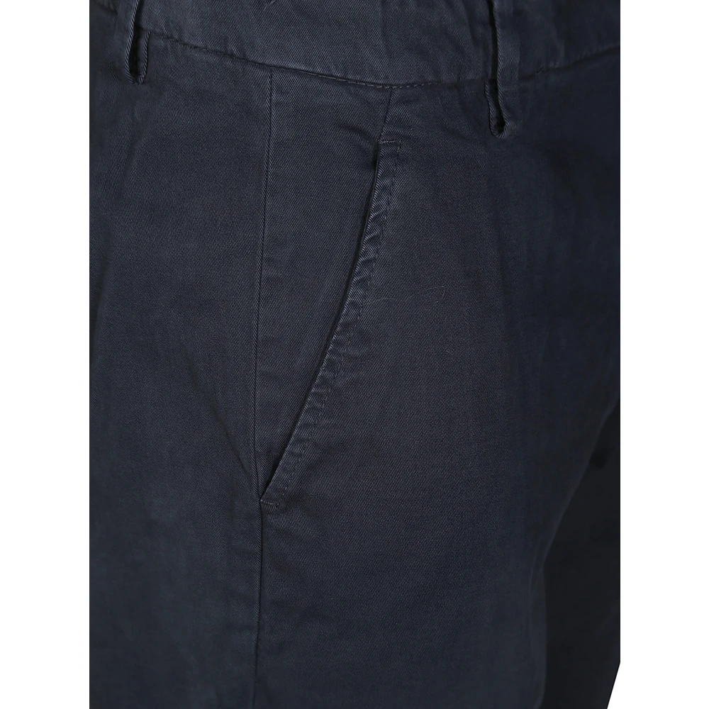 Dondup Gaubert gabardine broek Blue Heren