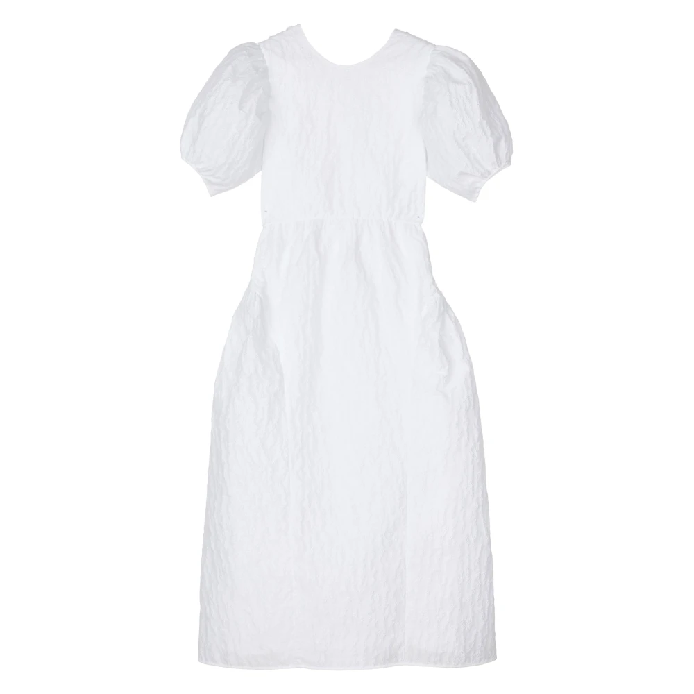 Cecilie Bahnsen, Midi Dresses, female, White, Size: 2XS Catrine Dress