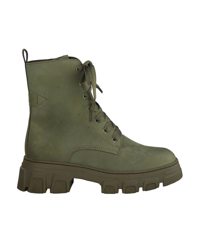bottines vertes tamaris