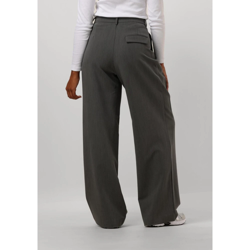 Selected Femme Grijze Slfblake Broek voor Dames Gray Dames