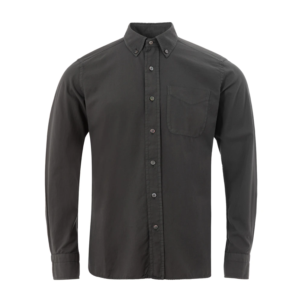 Tom Ford Casual Shirts Gray Heren