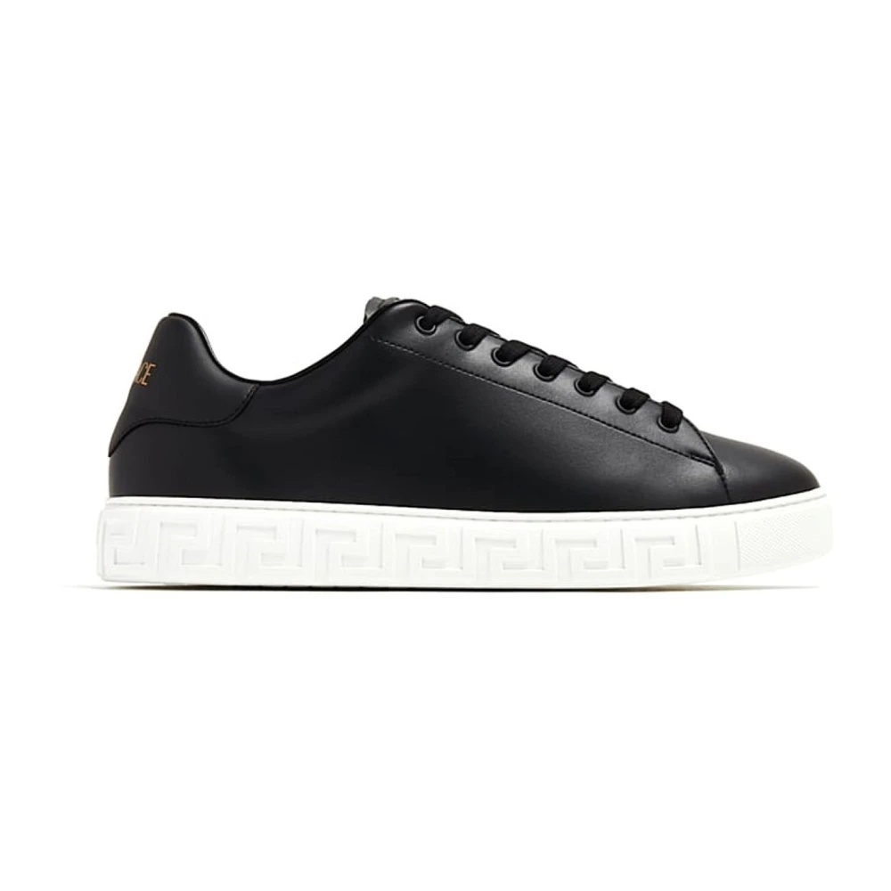 Versace Men's Black Sneakers, 7 Uk, Trainers