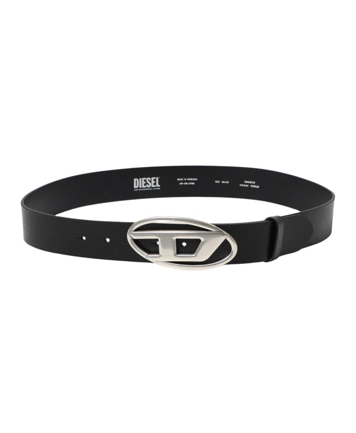ceinture-en-cuir-noir-a-boucle-ovale