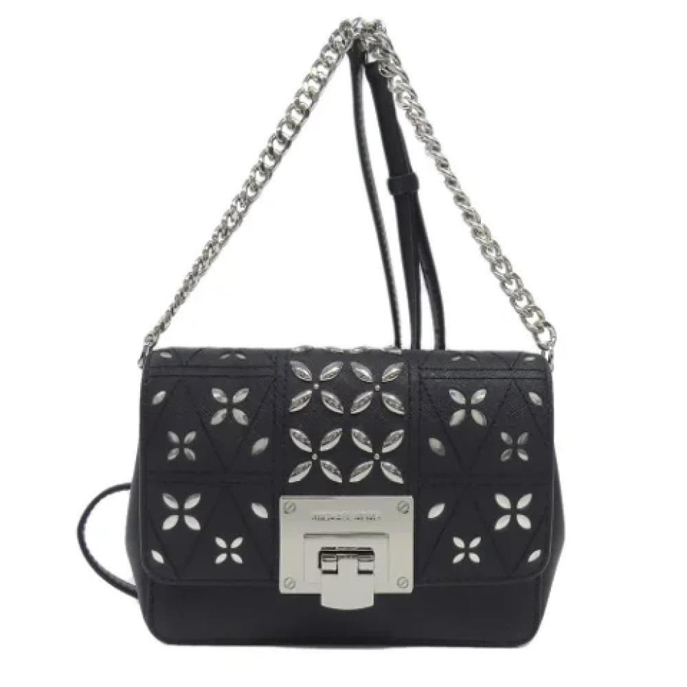 Michael Kors Pre-owned Plastic shoulder-bags Black Dames