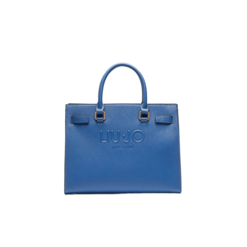Liu Jo Blå Logo Tote Bag