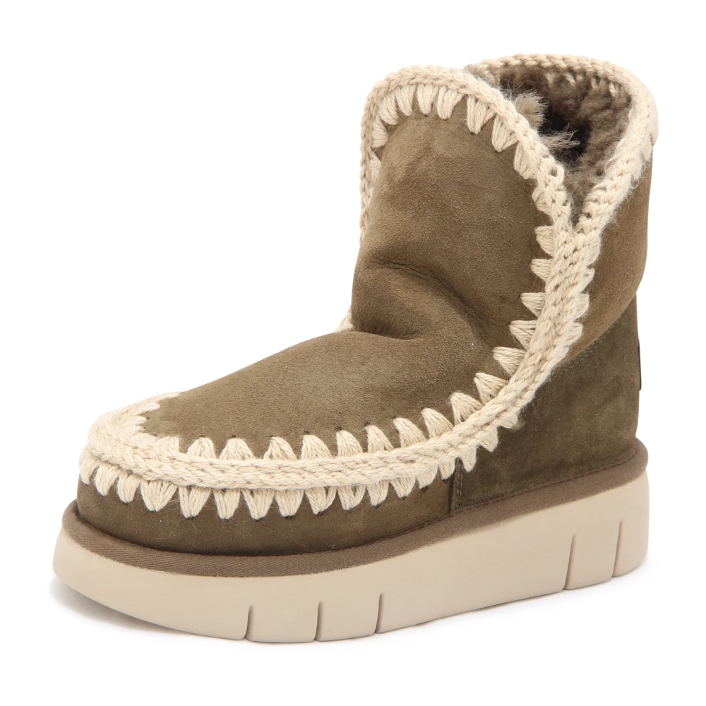 Mou Women's Green Winter Boots, 6 Uk, Eskimo 18 Bounce Boot