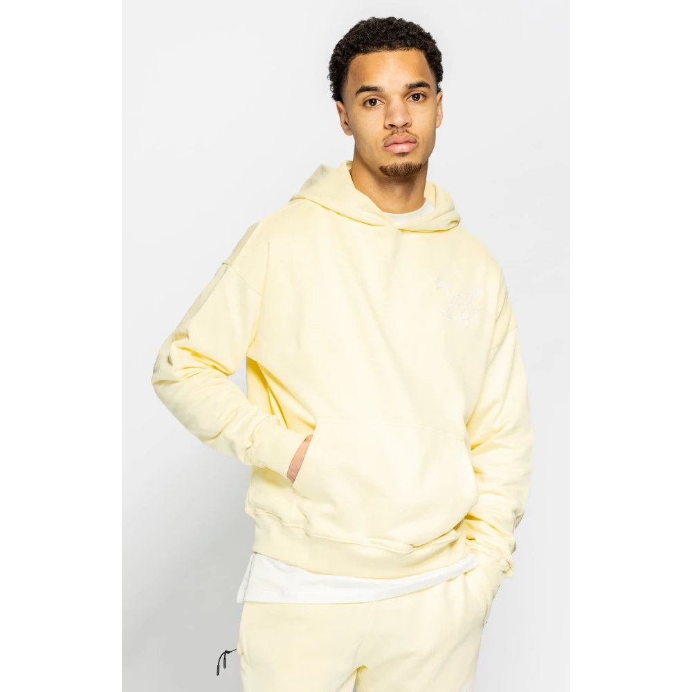 In Gold We Trust Maïsblad Sweater Yellow Heren