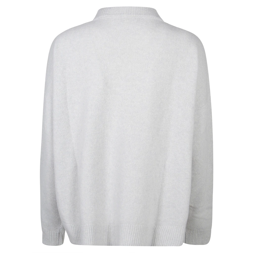 Roberto Collina Trendy Sweater Selection White Dames
