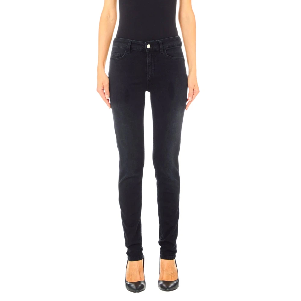 Liu Jo White Slim fit jeans met 5-pocketmodel model 'DEVINE'