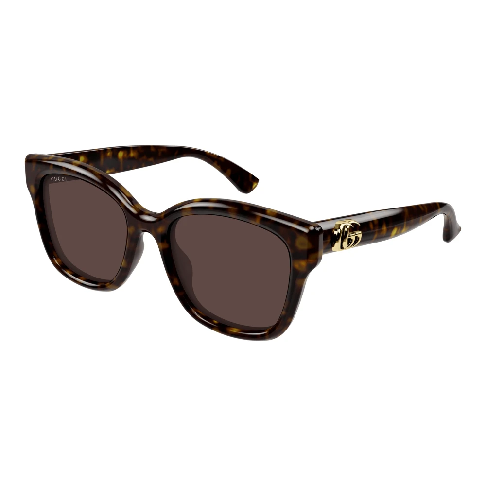 Gucci Women's Brown Sunglasses, 55 Mm, Squared Sunglasses