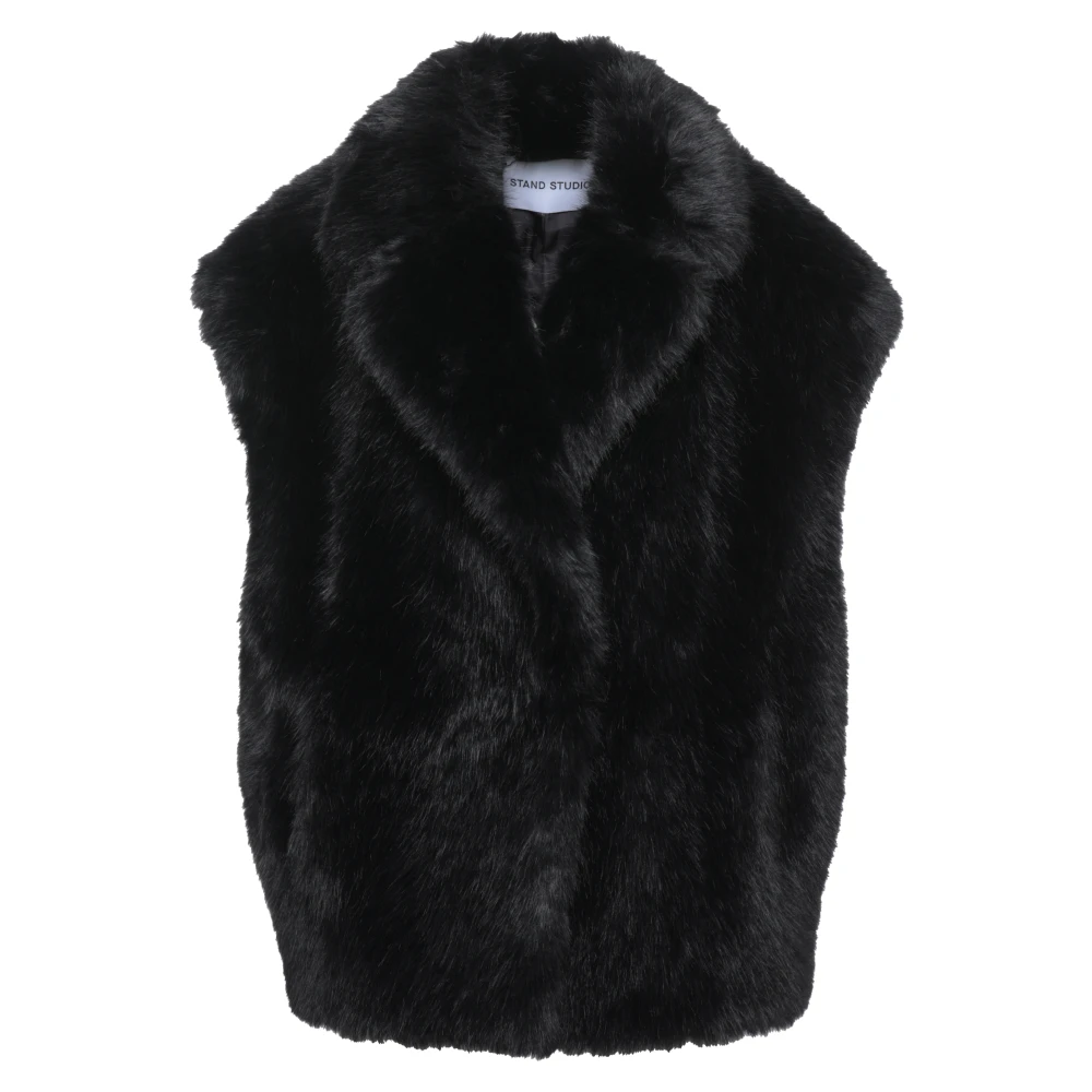 Stand Studio Kinley Faux Fur Vest - Image 2