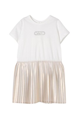 pleated-dress-with-rhinestone