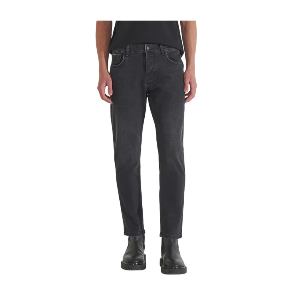 Antony Morato Men's Black Slim Fit Jeans, W36, Slim Fit Jeans