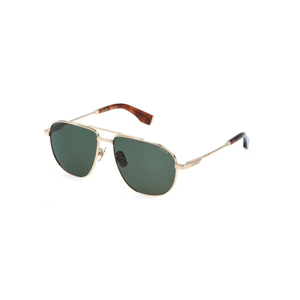 Police Men's Yellow Sunglasses, 60 Mm, Splr83 0300 Sunglasses