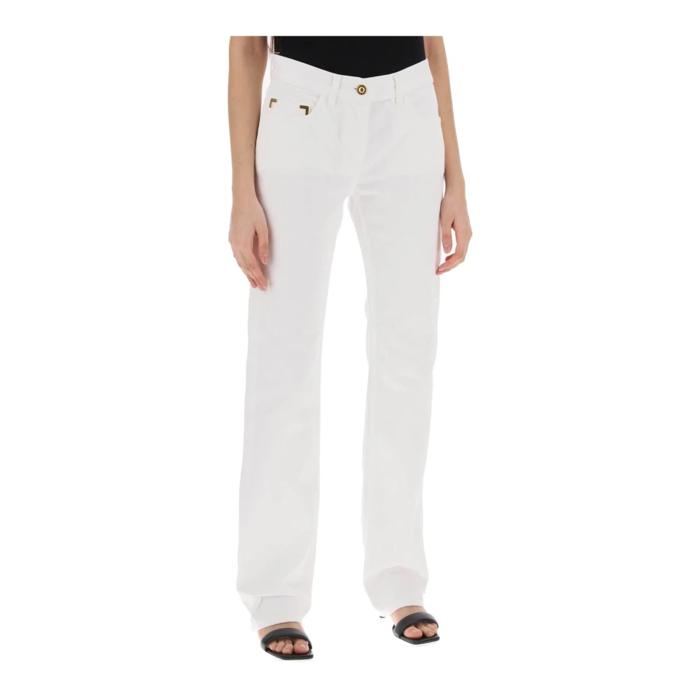 Palm Angels Jeans White Dames