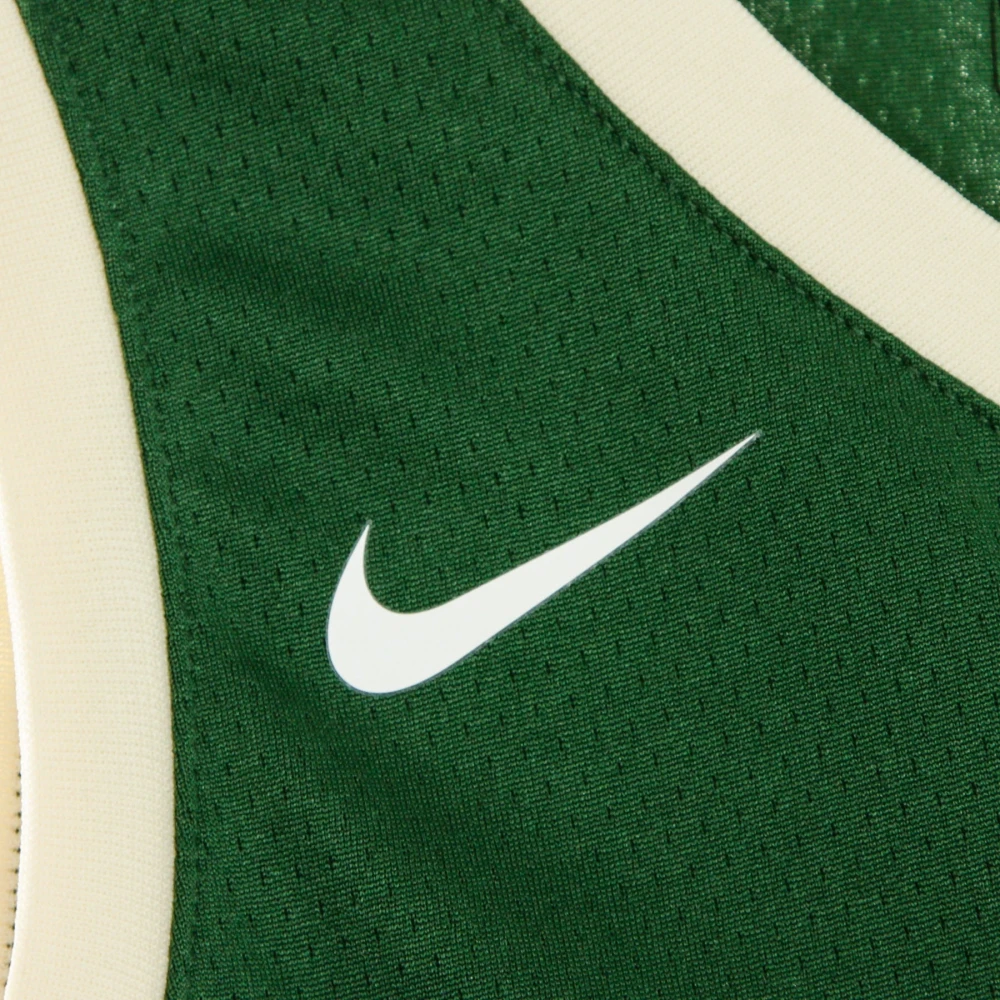 Nike Milwaukee Bucks Basketbal Tanktop Green Heren