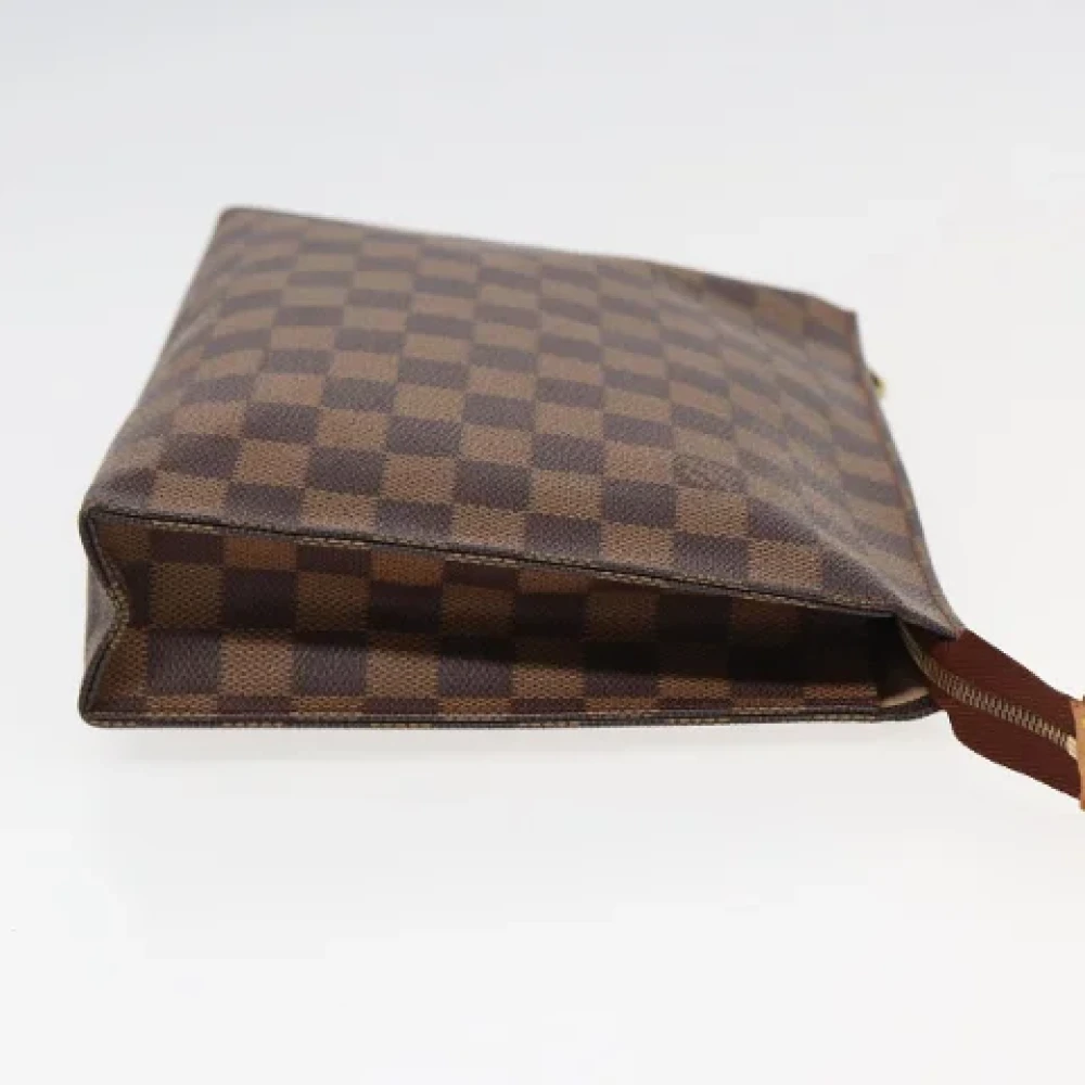 Louis Vuitton Vintage Pre-owned Canvas pouches Brown Dames